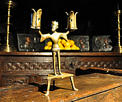 Find a Rare Early 15th Century Brass Candelabra, UK